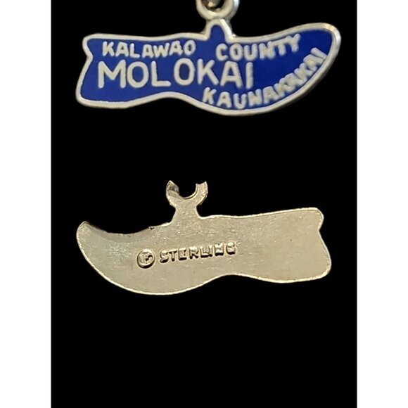 Vintage MONET 7" Sterling Silver 925 Charm Bracelet With 13 Charms Travel THEMED - Picture 8 of 16